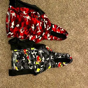 Nike dry fit camouflage style hoodies